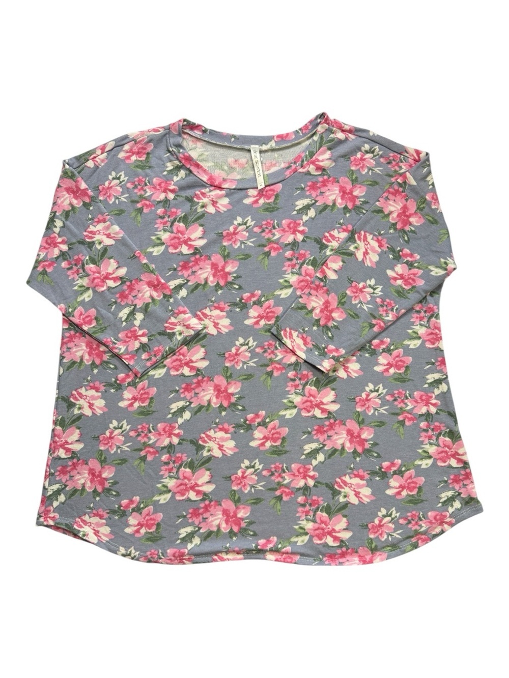 Dear Scarlett Floral Knit Top XL